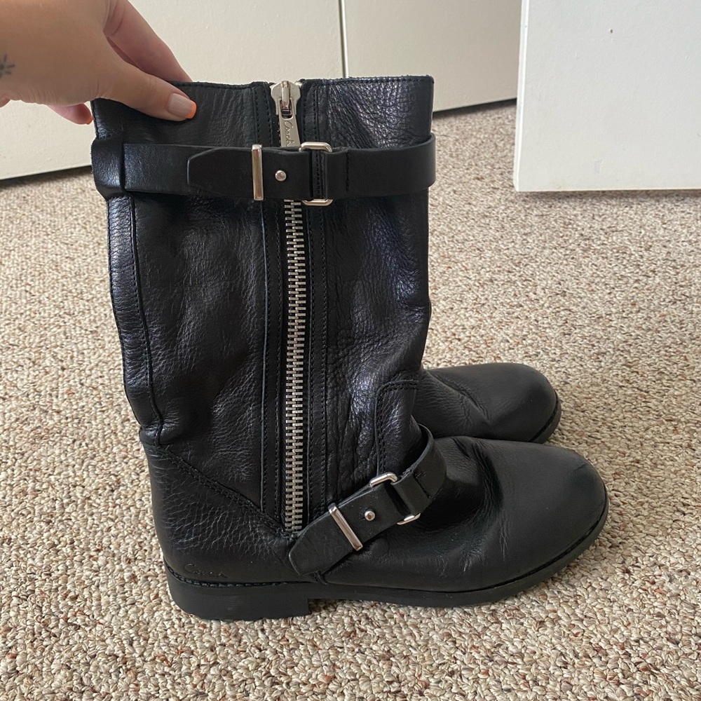 Coach Vanessa Leather Boots